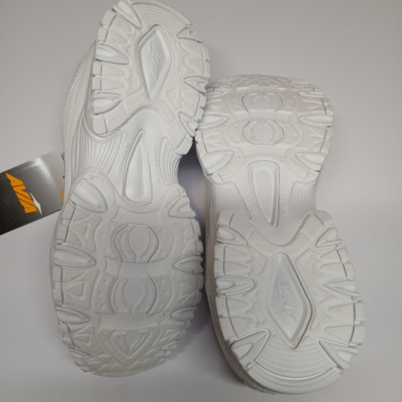Avia White Athletic Sneakers | Size 10W | Wide Width Comfort Walking Shoes - Picture 7 of 7